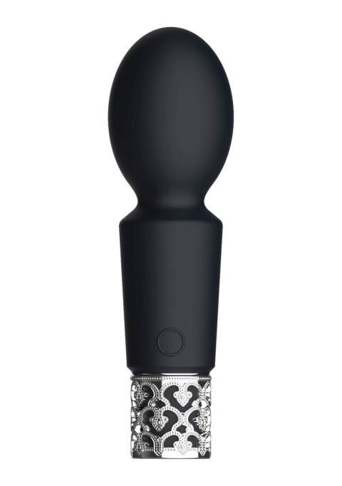 Brilliant - Rechargeable Silicone Bullet - Black - masażer do ciała