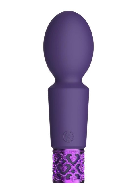 Brilliant - Rechargeable Silicone Bullet - Purple - masażer do ciała