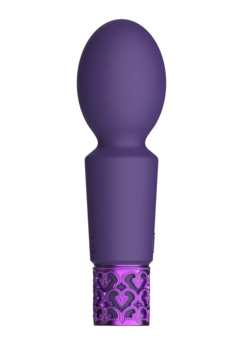 Brilliant - Rechargeable Silicone Bullet - Purple - masażer do ciała