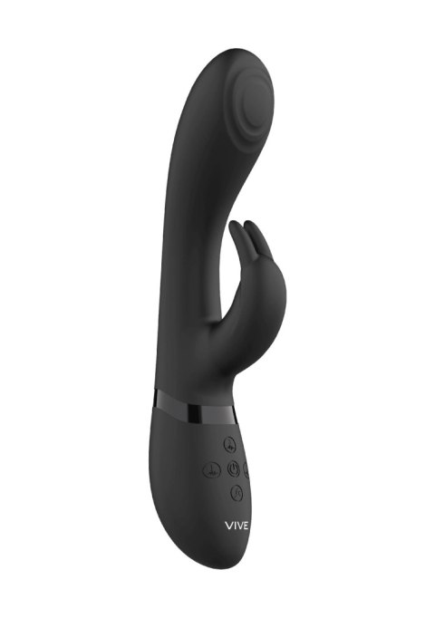 VIVE Cato Pulse G-spot Rabbit Black - Wibrator króliczek