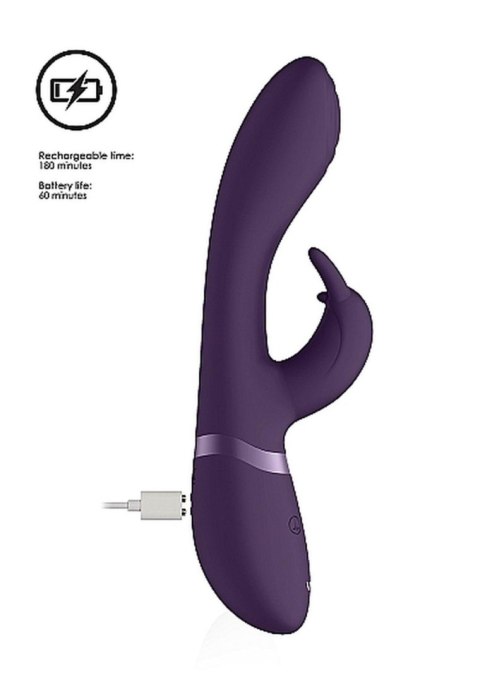 VIVE Cato Pulse G-spot Rabbit Purple - Wibrator króliczek