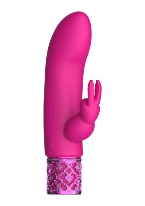 Dazzling - Rechargeable Silicone Bullet - Pink - Wibrator króliczek