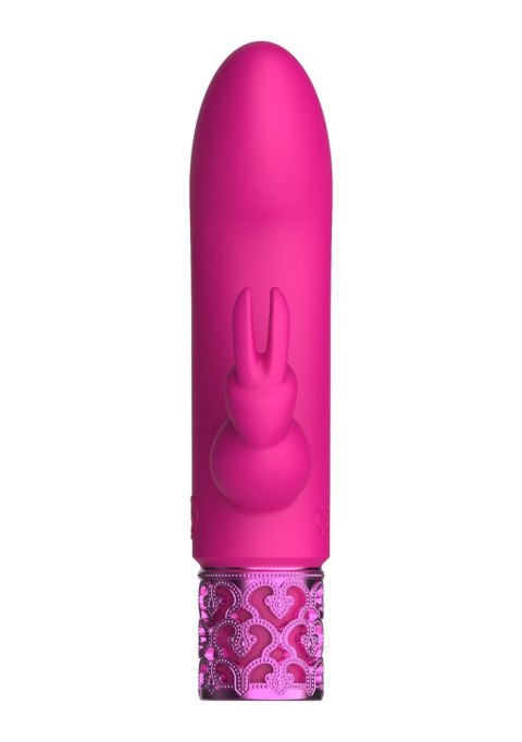 Dazzling - Rechargeable Silicone Bullet - Pink - Wibrator króliczek