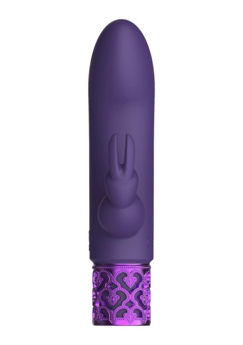 Dazzling - Rechargeable Silicone Bullet - Purple - Wibrator króliczek