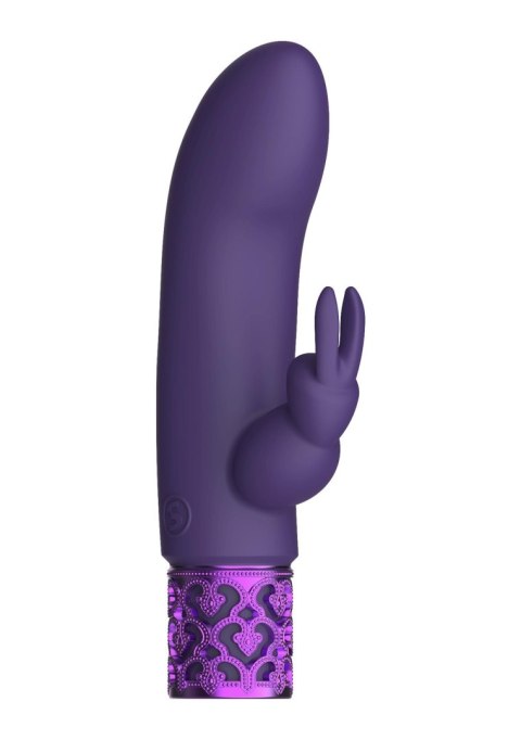 Dazzling - Rechargeable Silicone Bullet - Purple - Wibrator króliczek