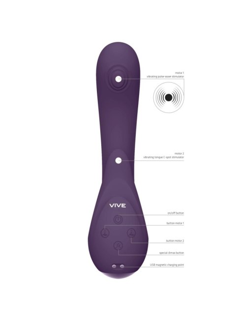 VIVE Miki - Purple - wibrator