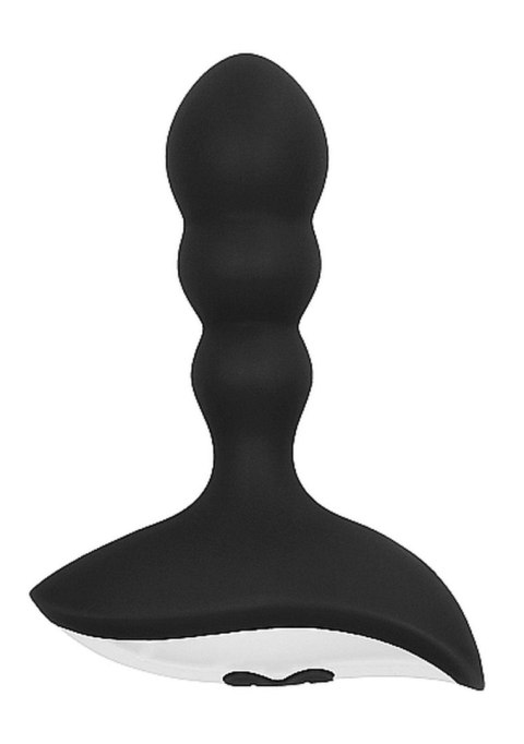 No. 78 - Rechargeable Anal Stimulator - Black - Wibrator analny