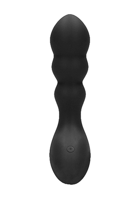 No. 78 - Rechargeable Anal Stimulator - Black - Wibrator analny