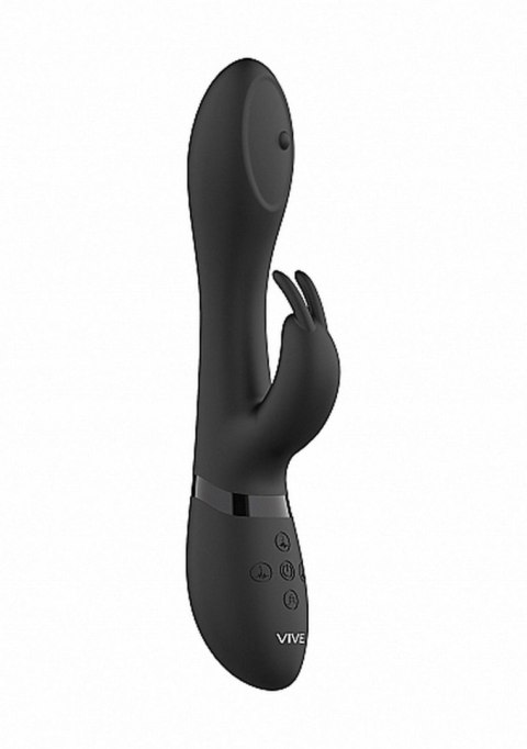 VIVE Mira - Spinning G-spot Rabbit - Black - Wibrator króliczek