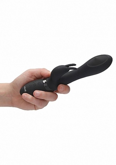 VIVE Mira - Spinning G-spot Rabbit - Black - Wibrator króliczek