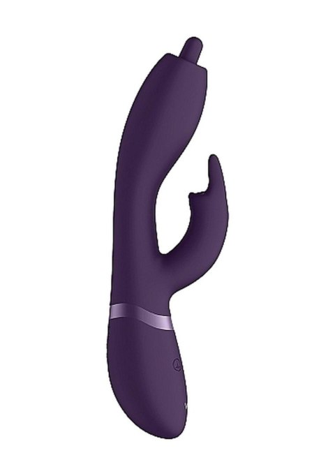 VIVE Nilo - Pinpoint Rotating G-spot Rabbit - Purple - Wibrator króliczek